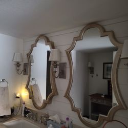 Two Framed Mirrors