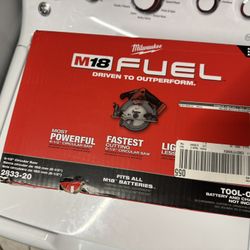 New Milwaukee M18 Circular Saw 