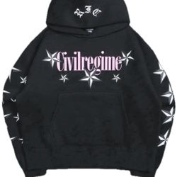 SPIRAL FOREVER HOODIE IN BLACK