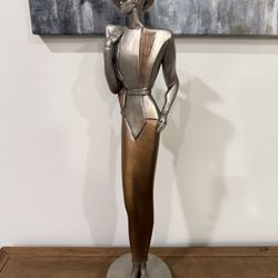 Vintage 1987 Austin “Vogue” Sculpture by David Fisher (25” Tall)