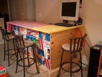 Extremely Durable Full Size Bar With Shelve and Electrical