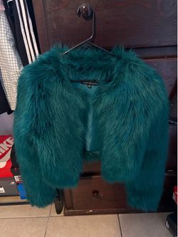Naked Wardrobe Women’s Fur Coat- M