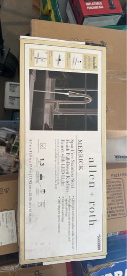 allen + roth Single Handle Pull-down Kitchen Faucet