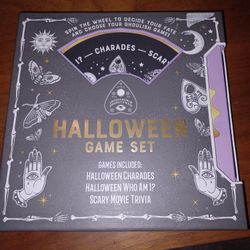 Halloween game set: spin the wheel to decide your fate and choose your ghoulish 
