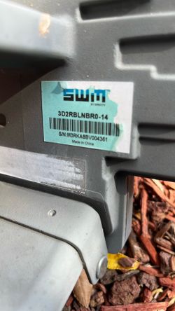 The direct DIRECTV antenna I posted on OfferUp so you could see it. It’s got a barcode and I don’t see anything about what you’re asking for. Please l