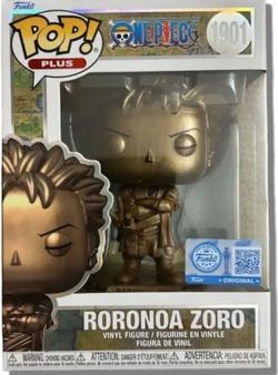 Funko Bronze Statue One Piece Roronoa Zoro,