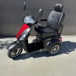 Pride Raptor 3-Wheel Electric Outdoor Mobility Scooter