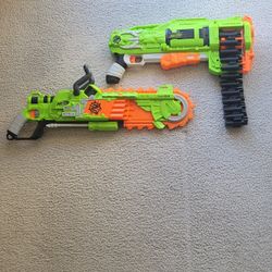 Zombie Theme Nerf Guns 