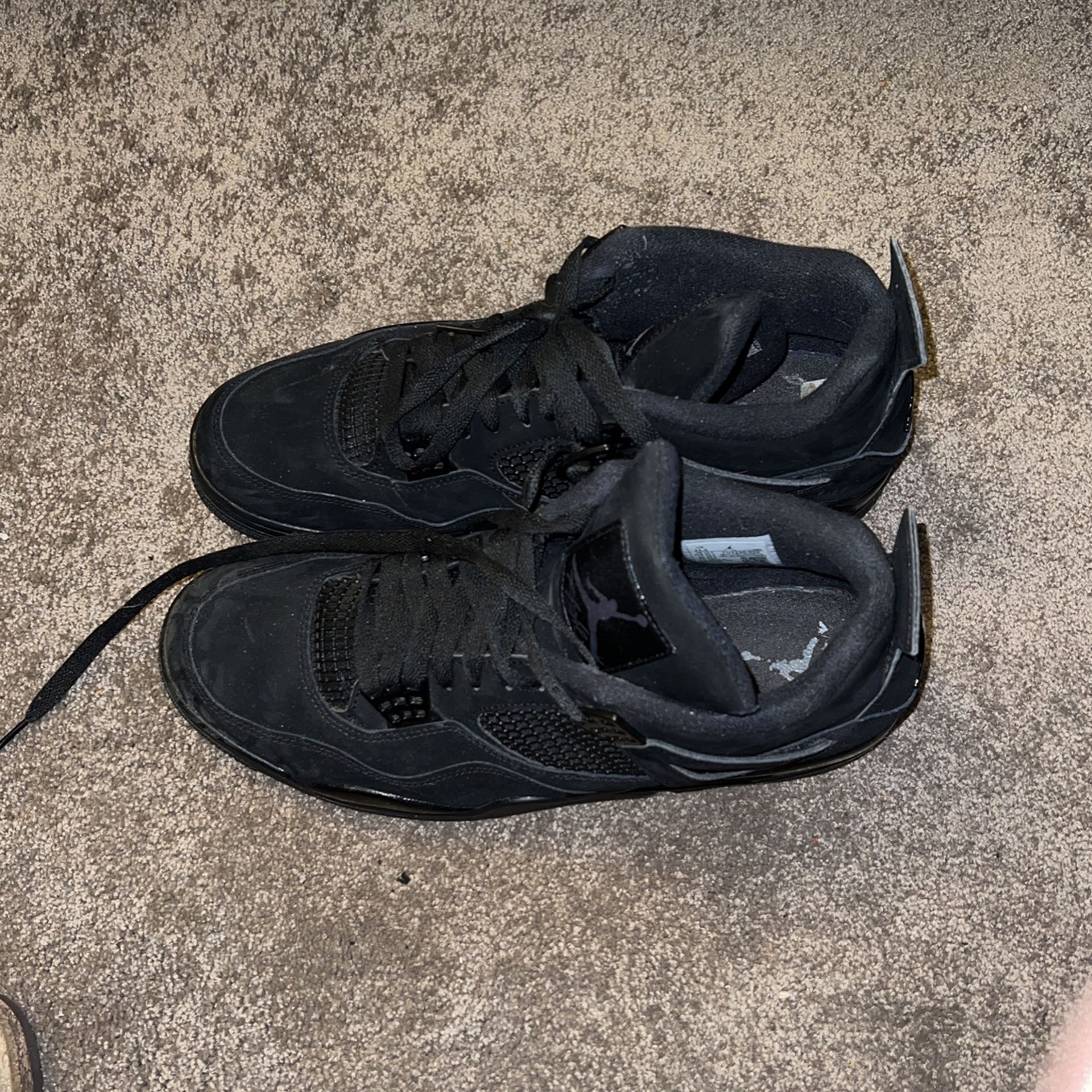 Jordan 4 Retro Black suede