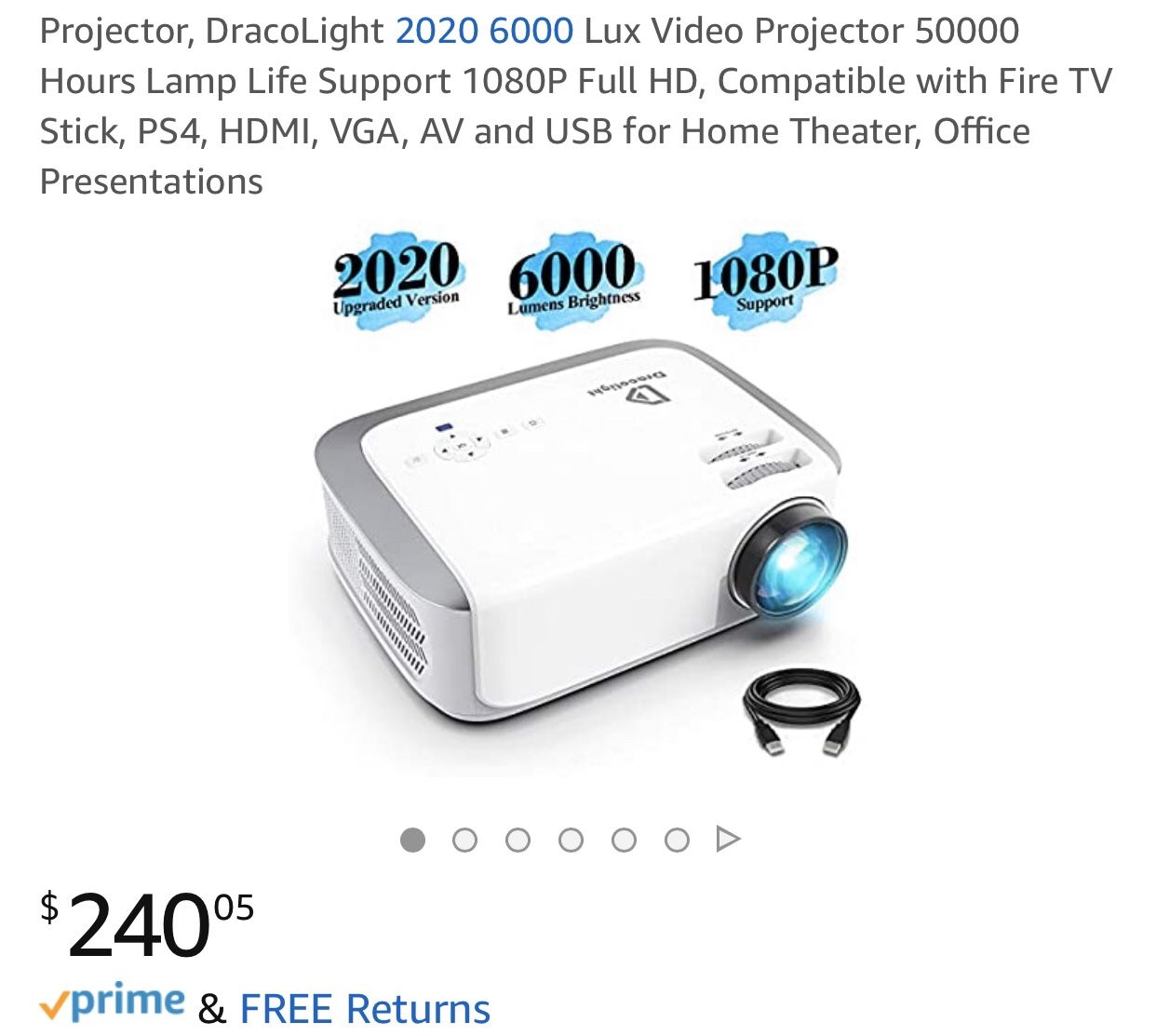 LCD projector