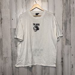 Joker Graphic Tee The Dark Knight Trilogy XL White