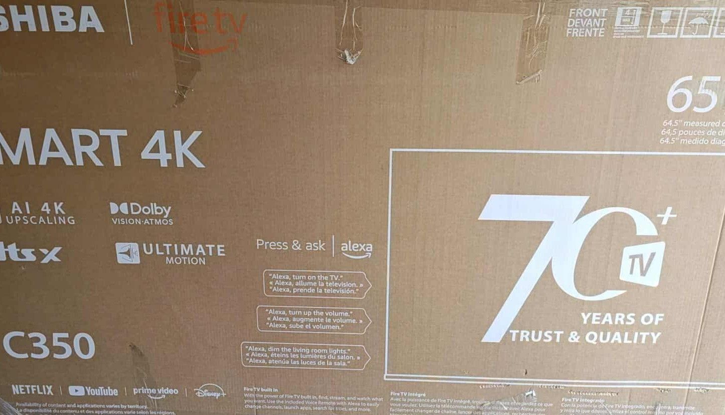 TV TOSHIBA SMART 65".