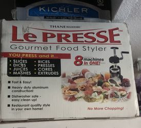 Gourmet food processor