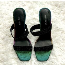 Nine West Mermaid Heels Sz 10