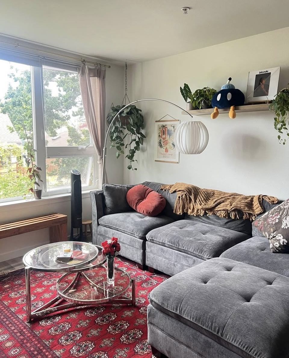 Modular Grey Couch