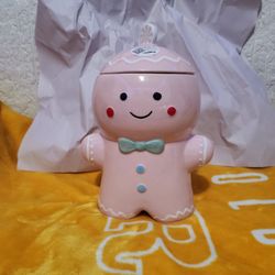Gingerbread Man Cookie Jar