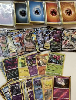 🔥Pokemon Mystery Pack 50 Random Card Lot Official TCG Cards Ultra Rare V Card Guaranteed🔥