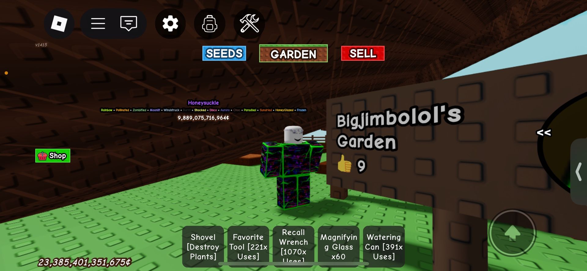 9.8T SHECKLES IN GROW A GARDEN ROBLOX FAST REPLIES AND SHIPPING