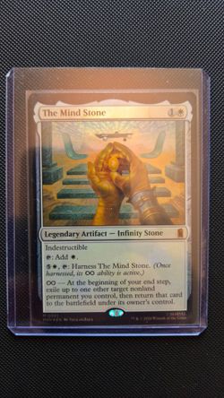 The Mind Stone (Foil) , Magic the Gathering: Marvel Super Heroes