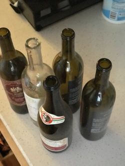 Wine bottles