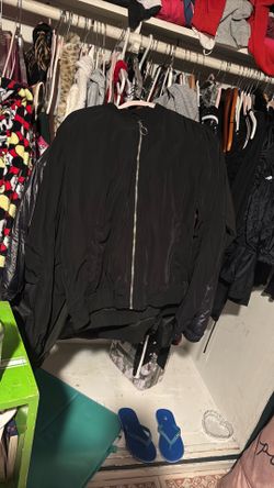 Black zip up