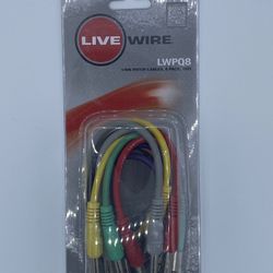 1/4” Stereo Patch Cables 8 Pack