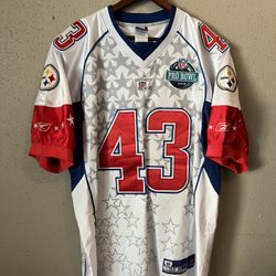 Pittsburgh Steelers Troy Polamalu #43 Football Pro Bowl 07 Reebok Jersey Size52