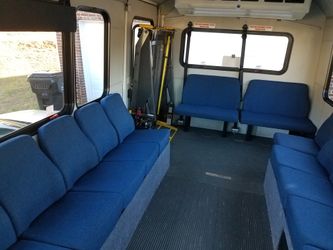 Bus seats and ramp only not bus.