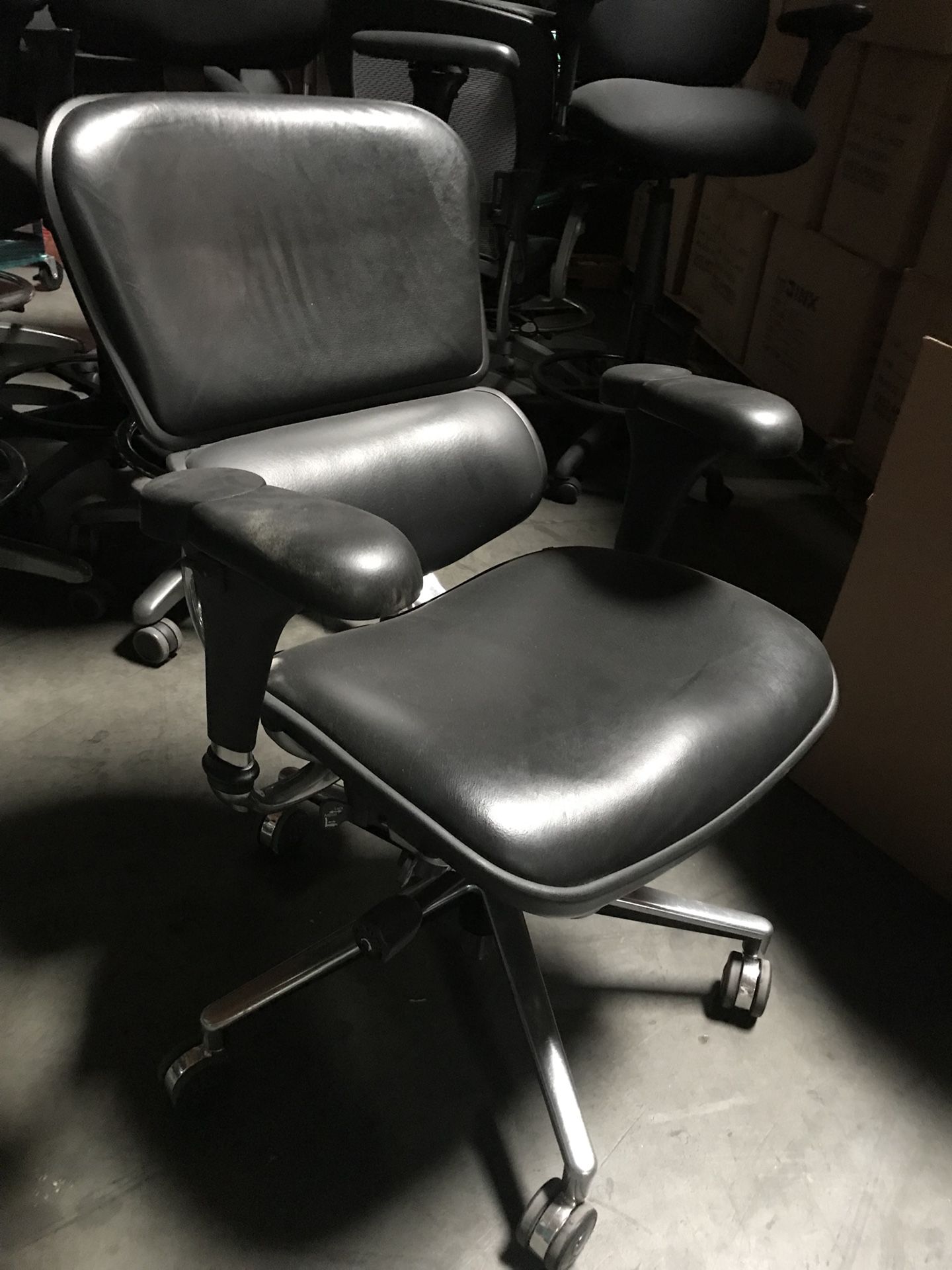 Various mid-back chairs available