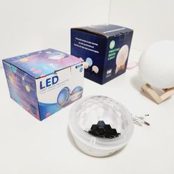 3D Printing Moon Light & LED Kid's Night Light - 4 Modes 