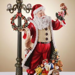 Santa With LED Lamp Post (Or Best Offer!)