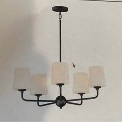 Maxim Lighting Bristol 5 Light Black Chandelier