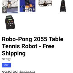 Robo Pong 2055 table tennis Robot