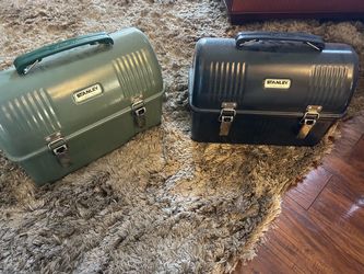 Metal Stanley lunchboxes