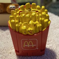 Vtg 1987 McDonald's French Fry Changeable Toy