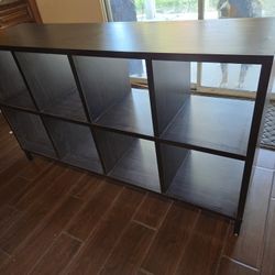 8 Wood Cube Organizer Shelf 