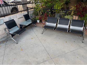 Chairs benches