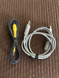 Genuine Fujifilm FinePix S3100 Data USB Cable & TV A/V Out Cord Bundle