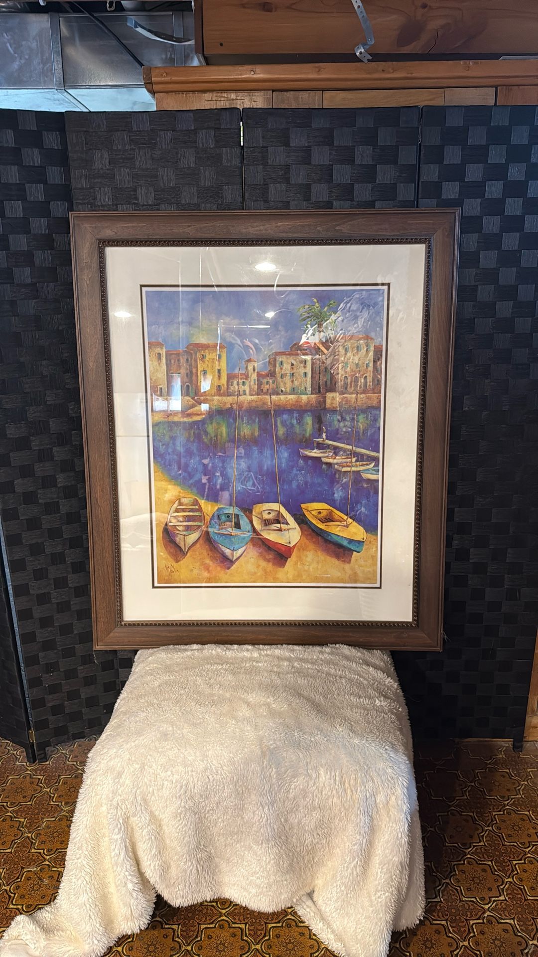 Nicely Framed Picture