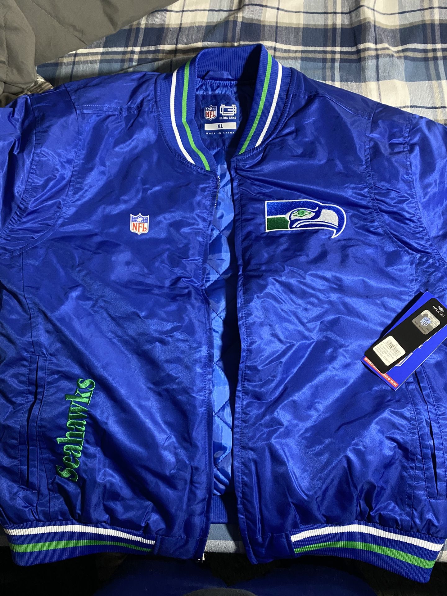 XL Seattle Seahawks jacket puffer