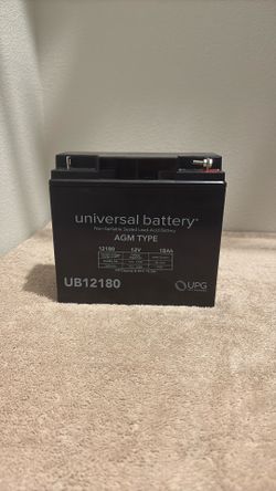 Universal Battery AGM type UB12180