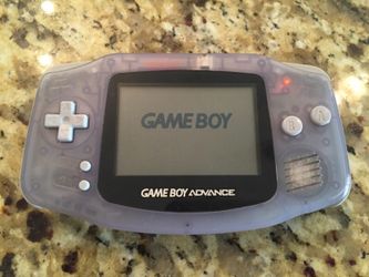 Nintendo Clear Gameboy Advance