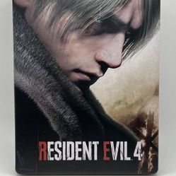 resident evil 4 remake Custom made Steelbook Case only PS5/PS4/Xbox/PC