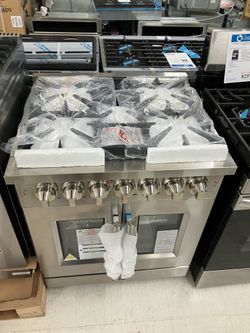 FORNO 30 FRENCH DOOR DUAL FULE RANGE