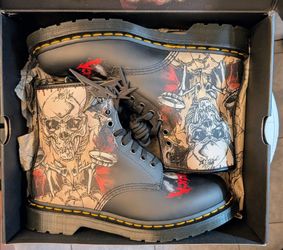 Doc Martens Limited edition Metallica, Men's size 9