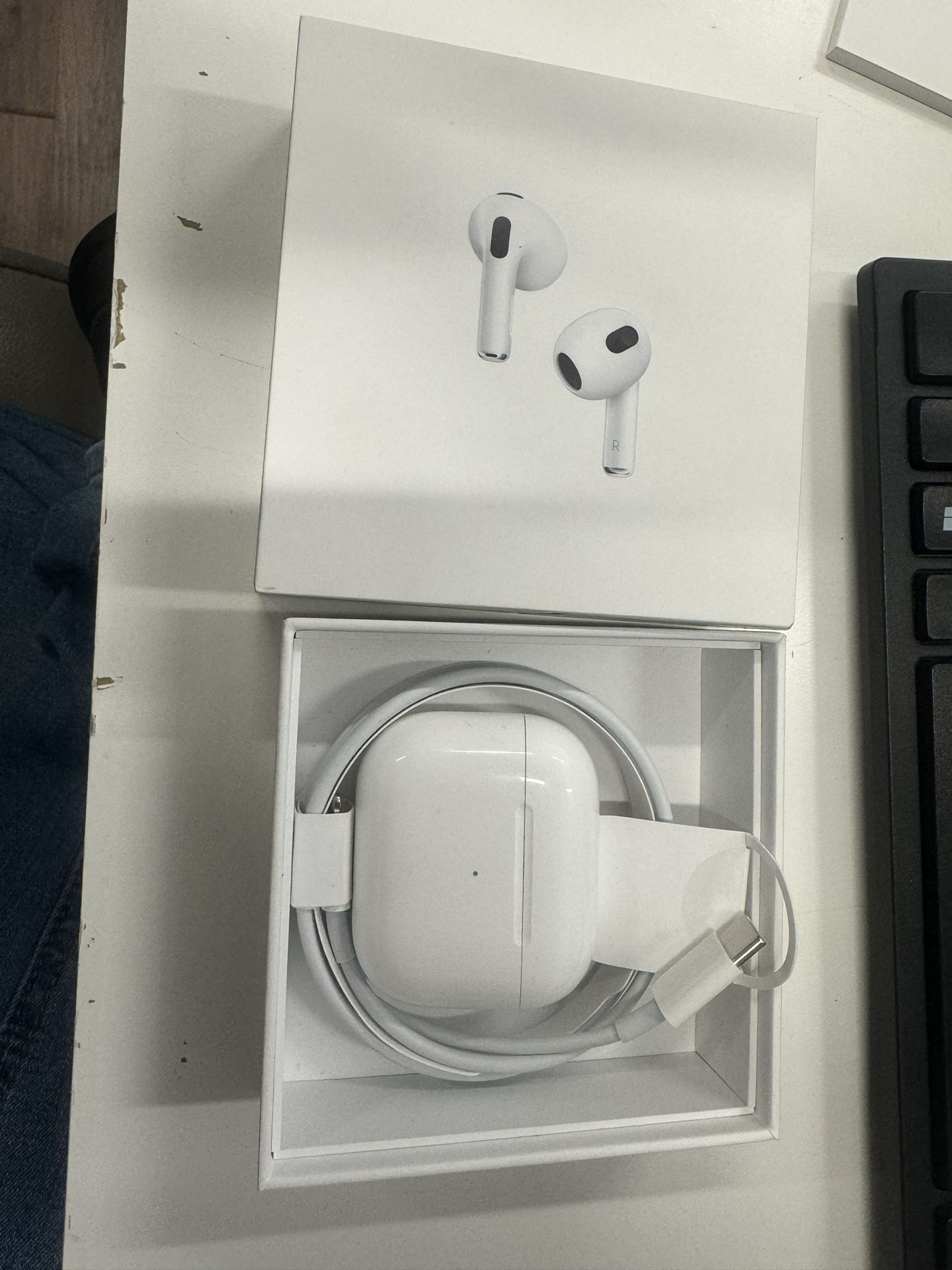 NEW Apple Air Pods 3rd Generation Wireless In-Ear Headset - White color