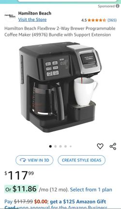 Coffee Pot Brew Hamilton Beach