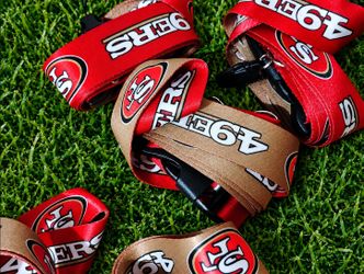 San Francisco 49ERS Lanyards NEW