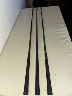 SuperSpeed Golf training sticks from the SuperSpeed Golf Training System