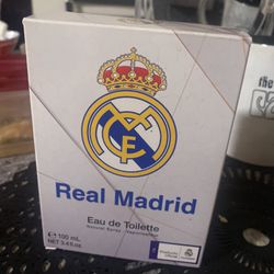 Real Madrid Mens Cologne 3.4 Fl Oz